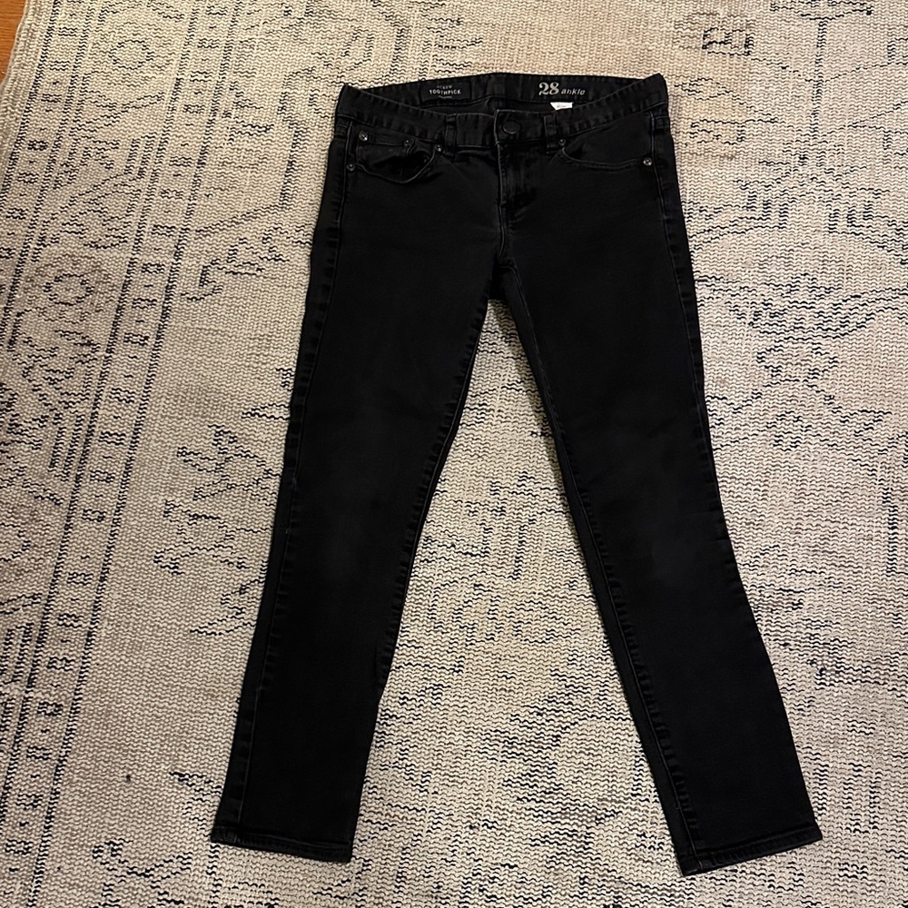 J Crew Black Women's Skinny Jeans - Classic Stretch Fit
